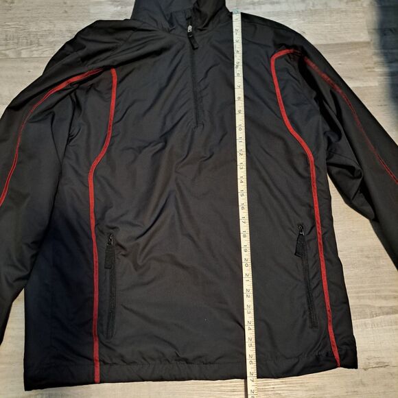NIKE GOLF Waterproof Full Zip Jacket Dri-fit Black Men's Size Small - Picture 9 of 12